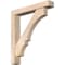 Ekena Millwork Balboa Block Smooth Bracket w/ Offset Brace, Douglas Fir, 5 1/2"W x 32"D x 36"H BKT0604X32X36BOA05SDF - alternate 1